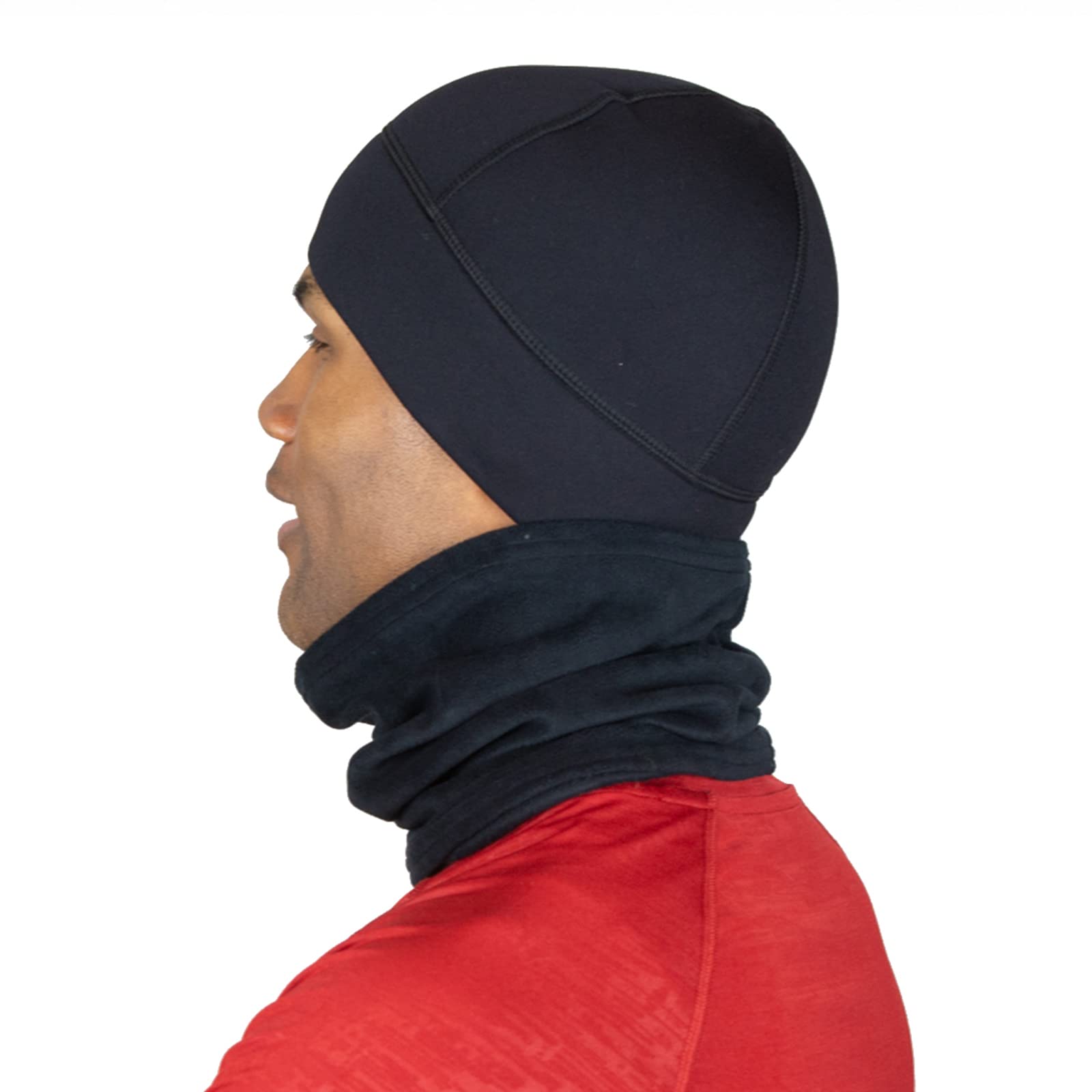 TrailHeads Micro Fleece Neck Warmer | Winter Neck Gaiter | Contoured Tube Scarf For Women and Men - Image 3