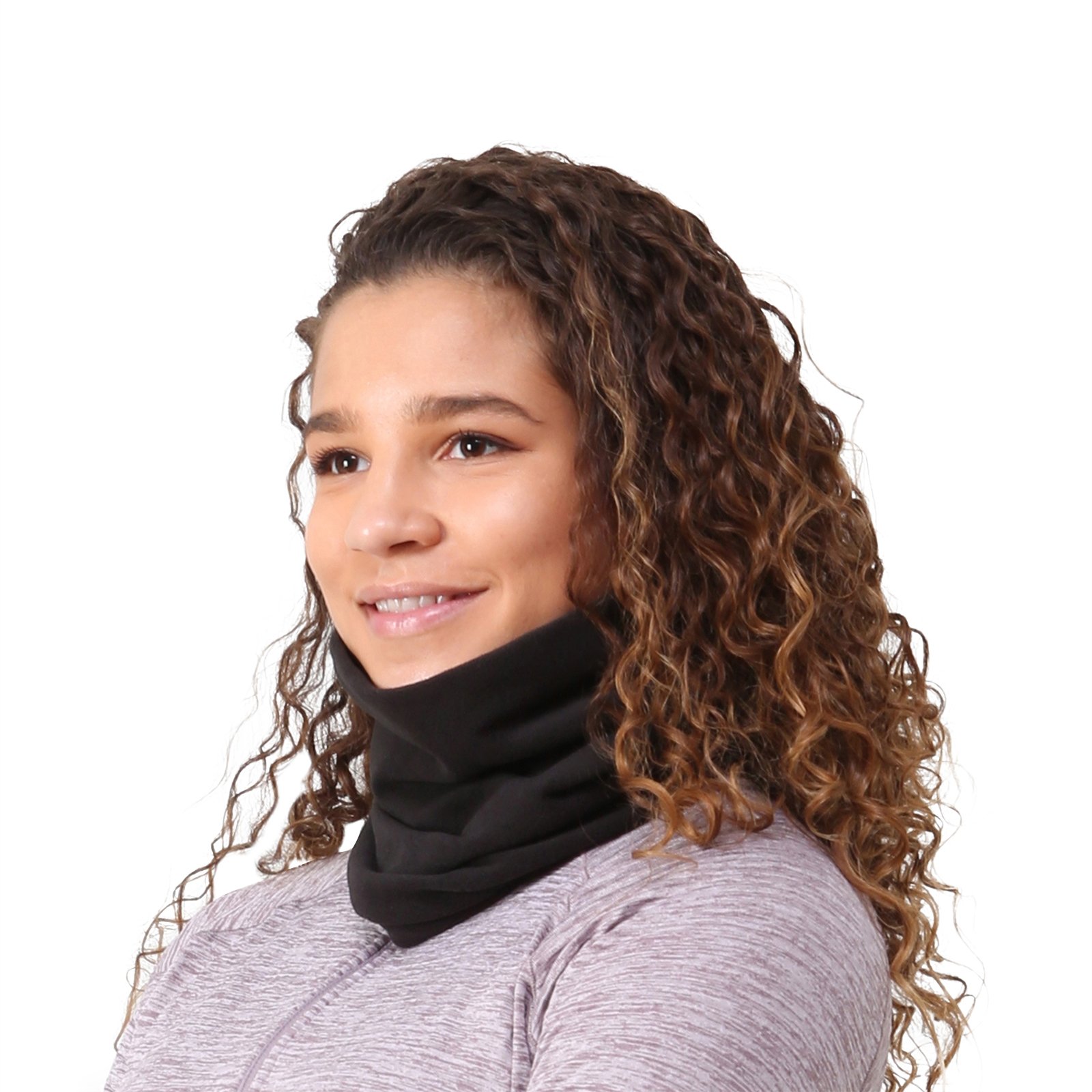 TrailHeads Micro Fleece Neck Warmer | Winter Neck Gaiter | Contoured Tube Scarf For Women and Men - Image 5
