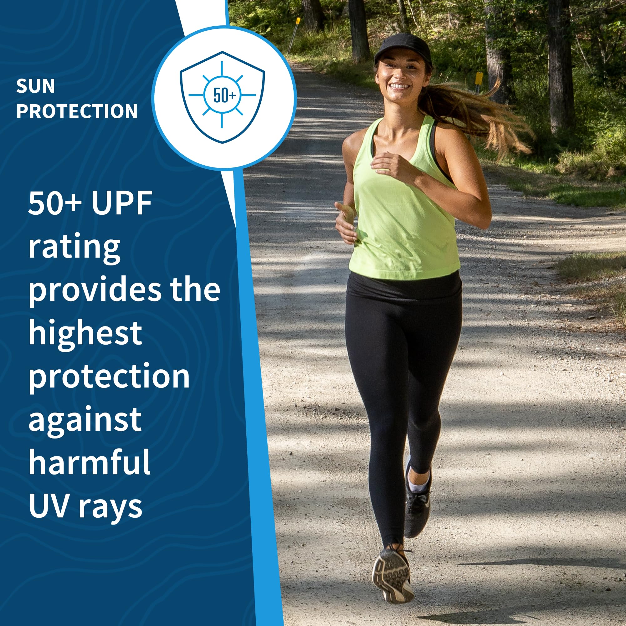 TrailHeads UV Protection Running Hats for Women, 50+ UPF - Summer Hats for Women Baseball Cap - Tennis, Golf, Gym, Workout - Image 6