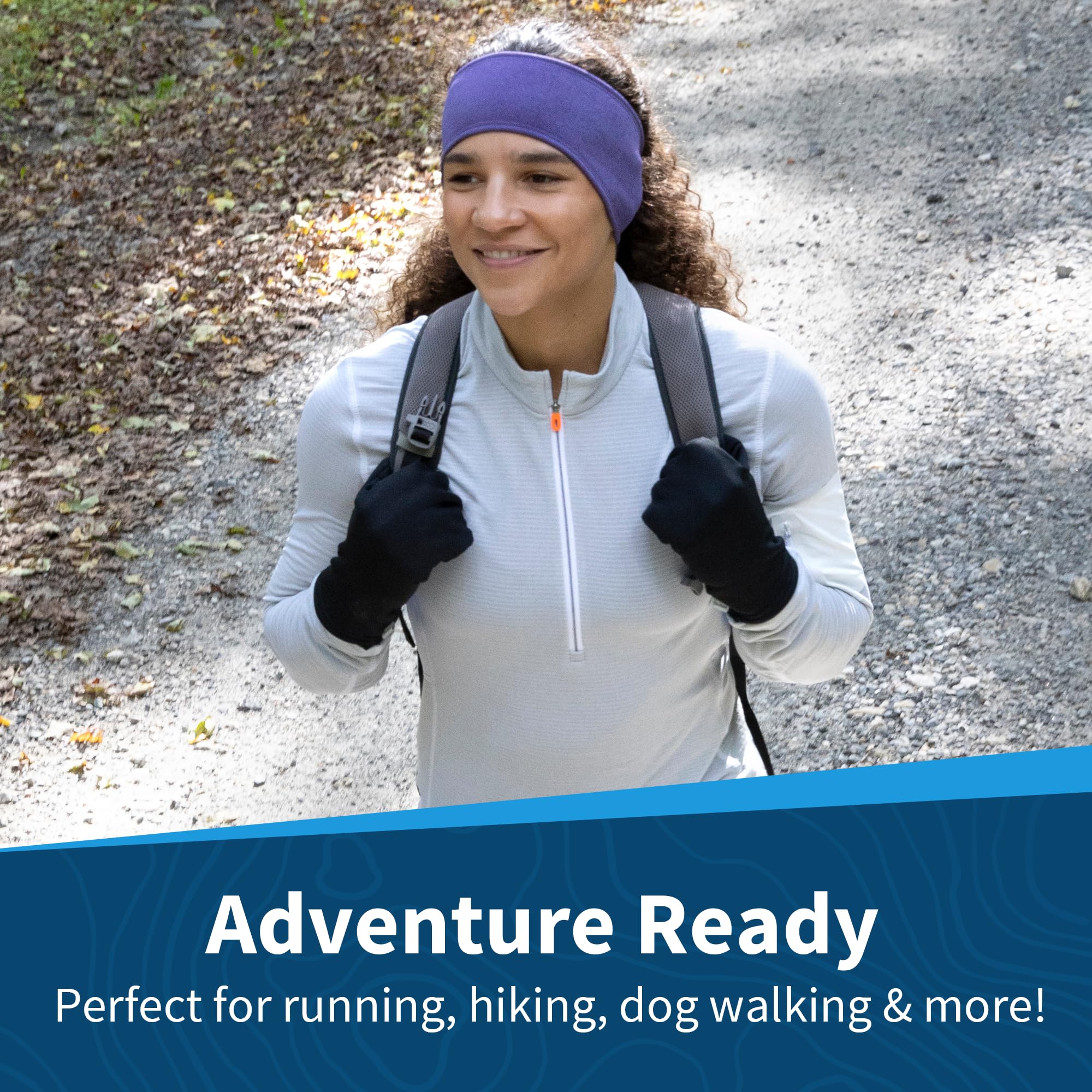 TrailHeads Women’s Fingerless Mittens - Lightweight Convertible Running Mitten - Image 4